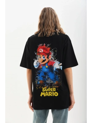 Toptan Oversize Tişört - Süper Mario