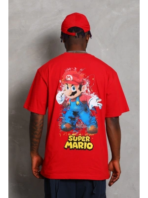 Toptan Oversize Tişört - Süper Mario