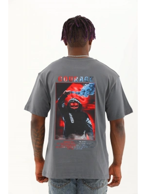 Toptan Oversize Tişört - Courage
