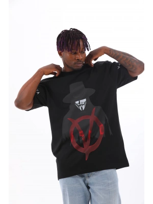 Toptan Oversize Tişört - V For Vendetta