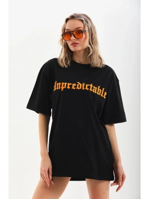 Toptan Oversize Tişört - Yırtık Halı Deseni