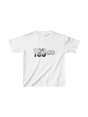 Unisex Çocuk Baskılı T-Shirt - Beyaz