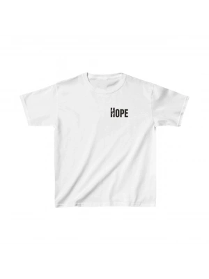 Unisex Çocuk Baskılı T-Shirt - Beyaz