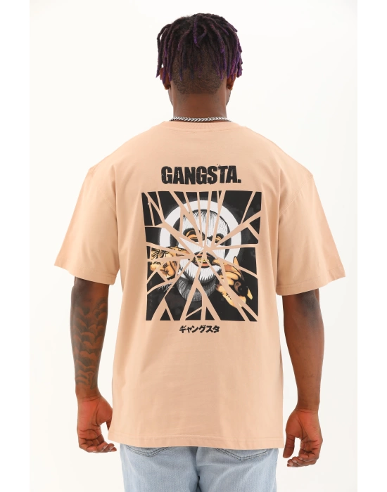 Toptan Oversize Tişört - Broken Gangsta