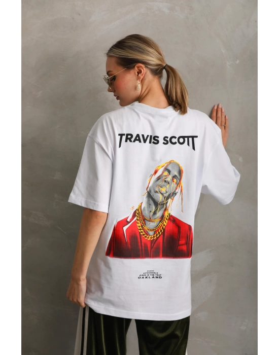 Toptan Oversize Tişört - Travis Scott