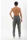 Toptan Jogger Pantolon - çizgili kumaş duble paça