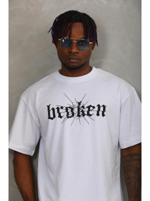 Toptan Oversize Tişört - Broken Gangsta