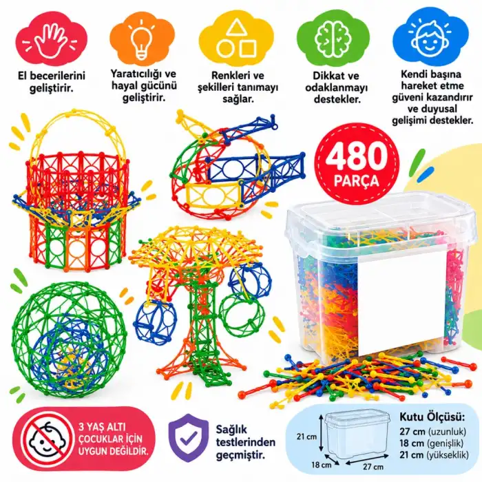 01905 MİNYATÜR PUZZLE (480PCS)