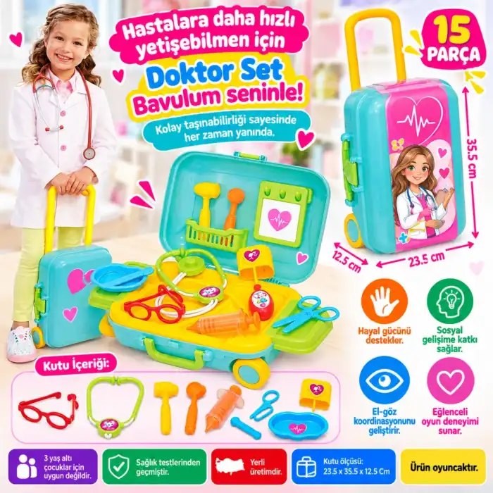 03480  Doktor Set Bavulum