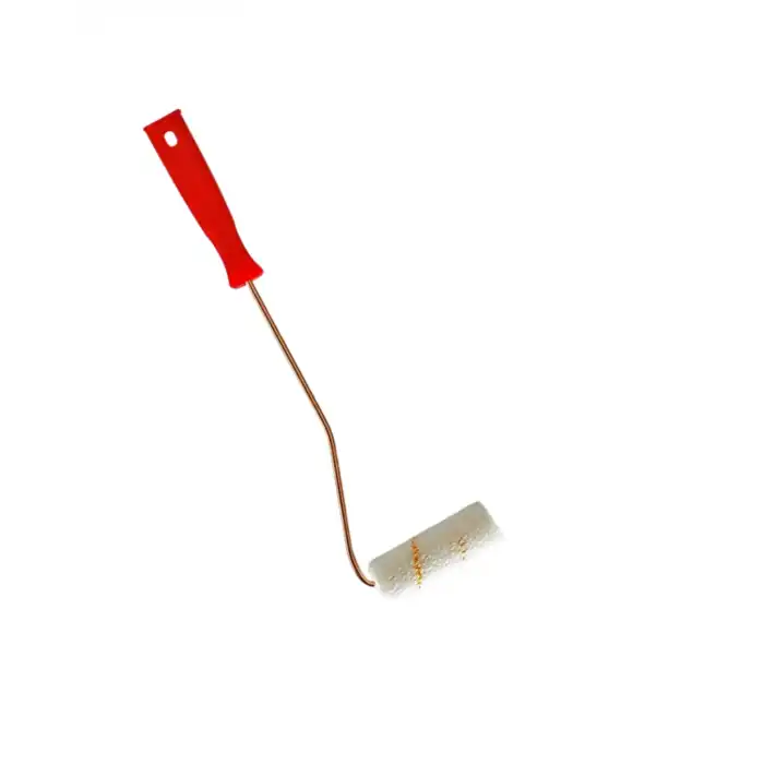 10 Cm Mini Boya Rulosu Seti 6 Adet Yedek Rulo Hediyeli Dar Alan Boyama Rulo Fırça