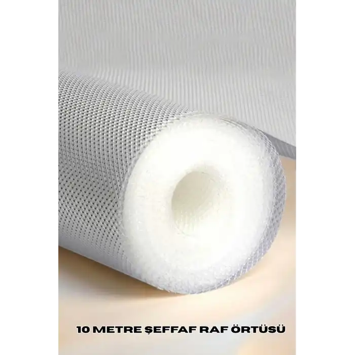 10 Metre Toz Korumalı Kaydırmaz Şeffaf Çekmece Organizeri