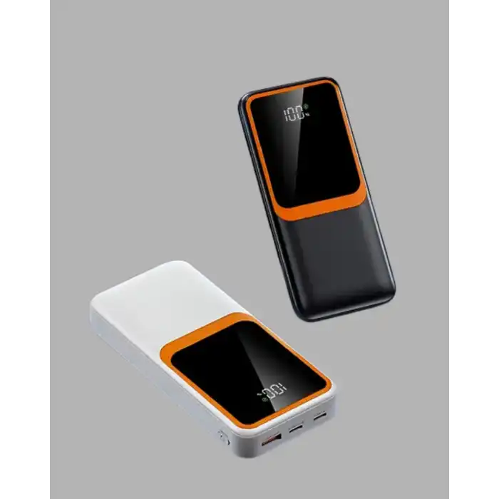 10000 mAh Taşınabilir Powerbank Çift Çıkışlı Type-C ve Lightning Uyumlu
