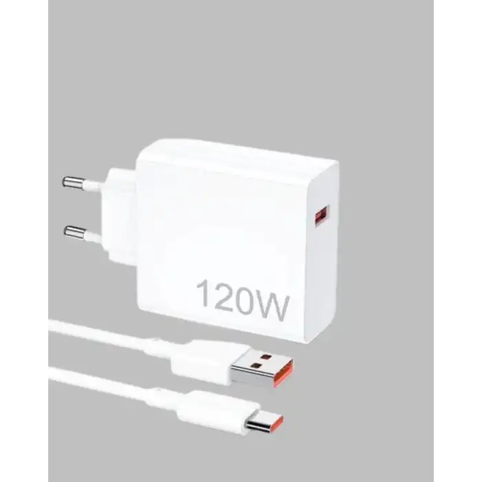120 Watt Type C Şarj Başlığı Poco X3 X4 X5 Pro Uyumlu