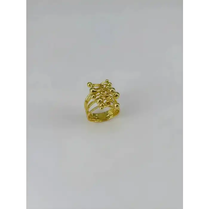 14 K Gold Kaplama Yüzük