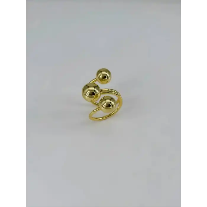 14 K Gold Kaplamalı Yüzük