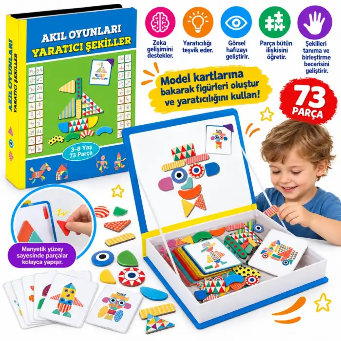 1550 MAGNETİQ YARATICI KÜPLER