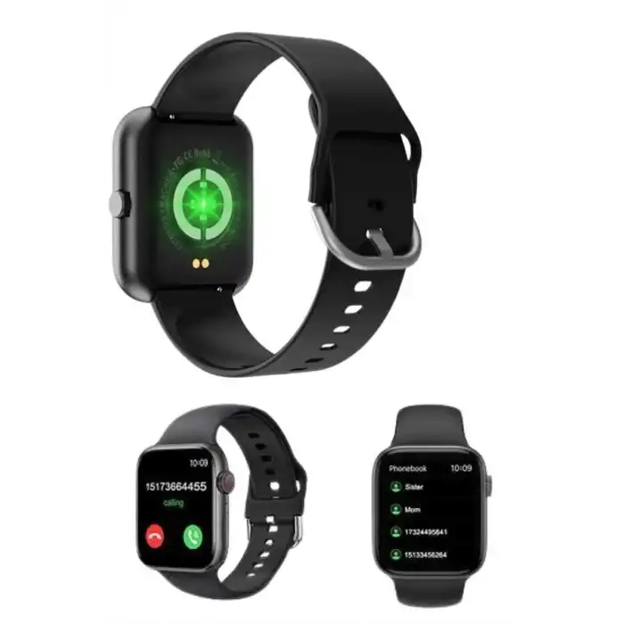 1.83 İnç Akıllı Saat Android ve İOS Uyumlu Çağrı Cevaplayabilen Adımsayar GPS Takibi