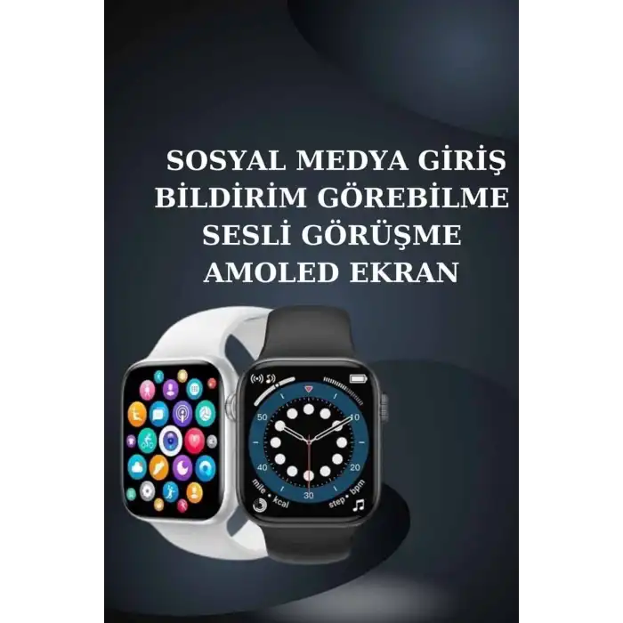 2025 Model Akıllı Saat ve Yeni Nesil Pro Bluetooth Kulaklık TWS Yüksek Ses Kaliteli