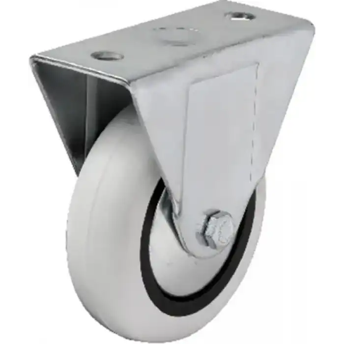 355 - 75x25 Mm Pvc Makaralı Sabit Teker 4 Adet