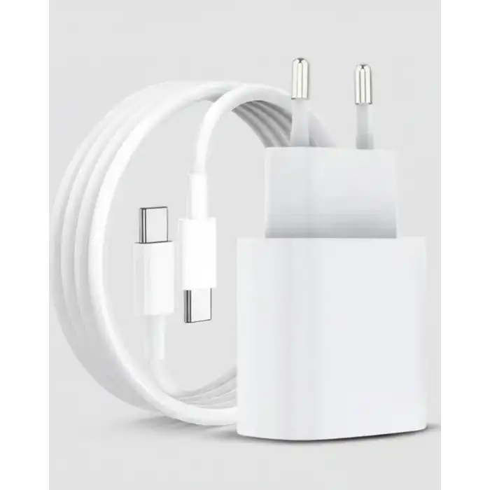 35W Güçlü USB-C Şarj Aleti Type-C Kablo Dahil
