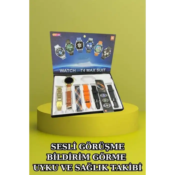 3.Nesil TWS Bluetooth Kulaklık Bluetooth Bağlantılı Akıllı Saat Amoled Ekran Plastik Hasır Kordon