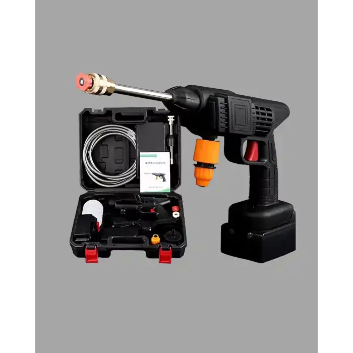 48V Şarjlı Basınçlı Yıkama Makinesi Kablosuz Su Tabancası