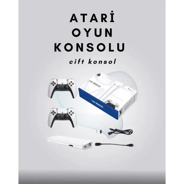 4K Destekli Bluetooth Retro Oyun Konsolu – M15 Modeli