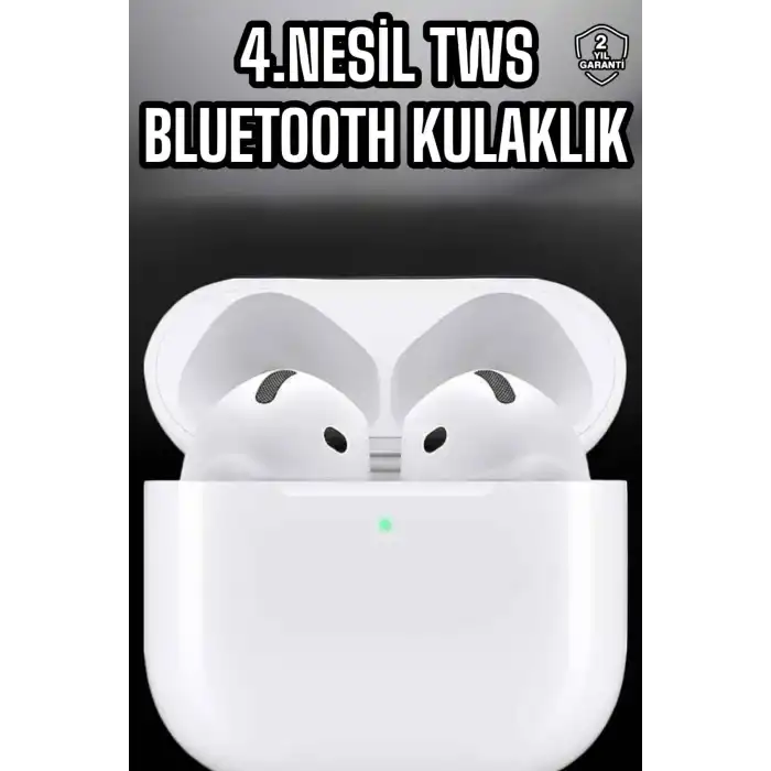 4.Nesil Kaliteli TWS Android ve İOS Uyumlu Mikrofonlu Kulaklık