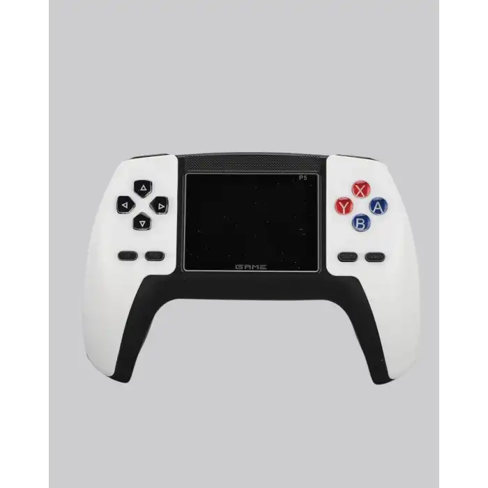 520 Klasik Oyunlu P5™ ControllerView Retro Konsol – Şarjlı,  Ergonomik Tasarım