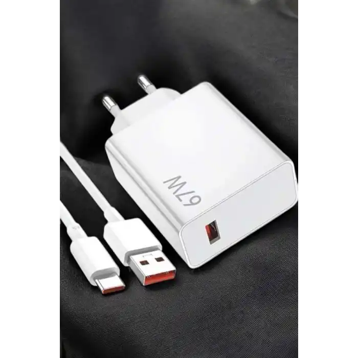 67W Şarj Aleti Turbo Hızlı Type-C Şarj