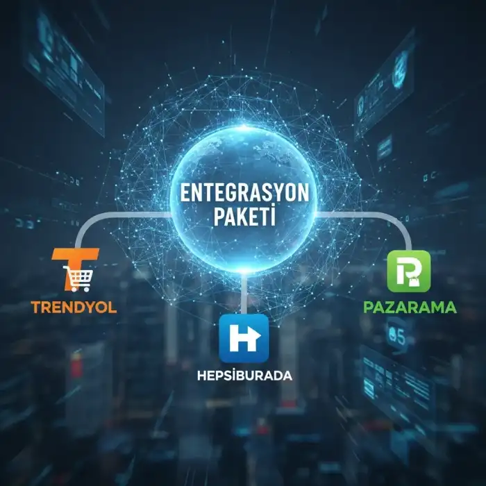 1 YILLIK PAZARYERİ ENTEGRASYON PAKETİ (TRENDYOL)