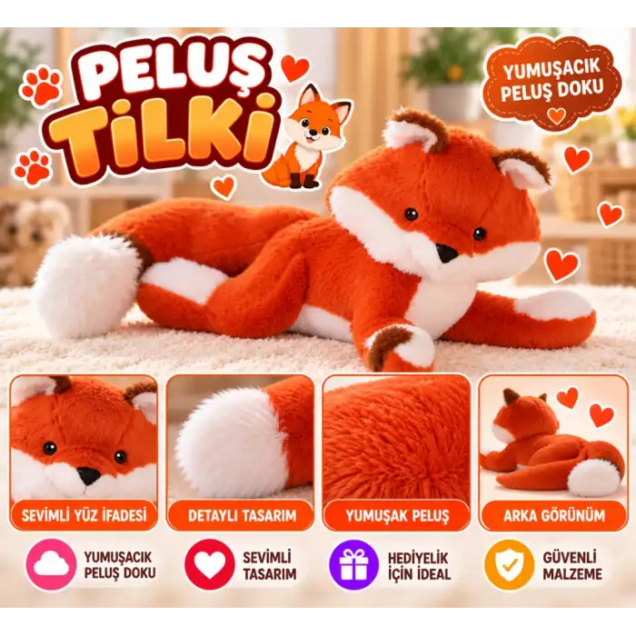 7883 PELUŞ TİLKİ