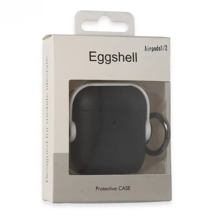 Airpods 2 (2.nesil) Cool Kılıf - Siyah