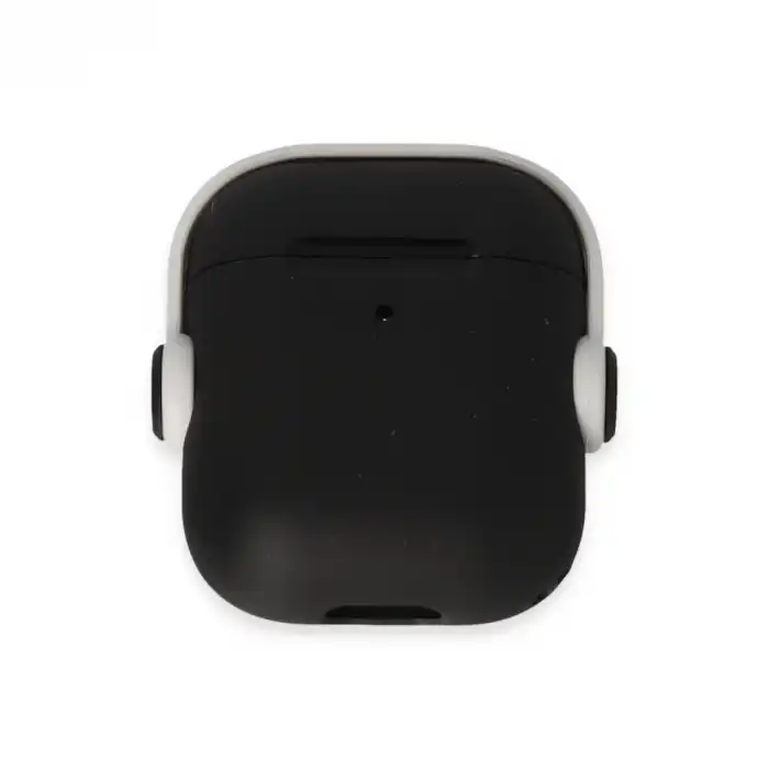 Airpods 2 (2.nesil) Cool Kılıf - Siyah-beyaz