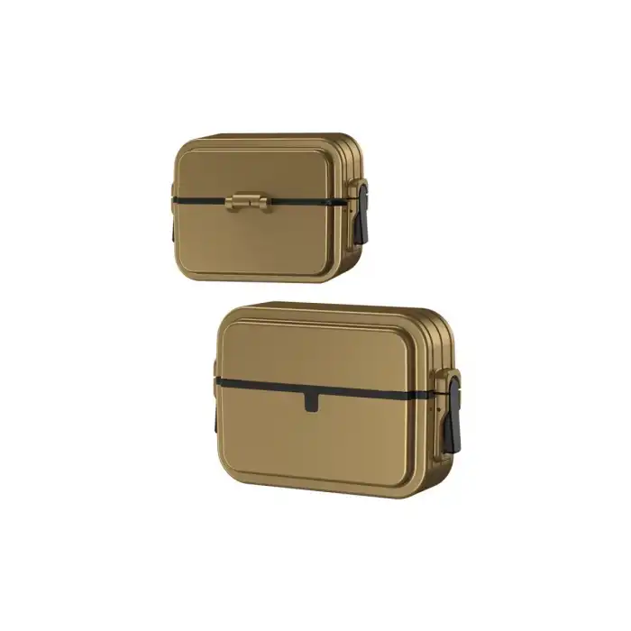 Airpods 3 (3.nesil) 404 Kilitli Kılıf - Gold