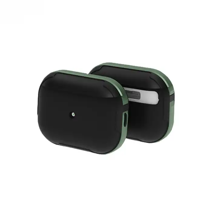 Airpods 3 (3.nesil) Mo-a8 Armor Kılıf - Koyu Yeşil
