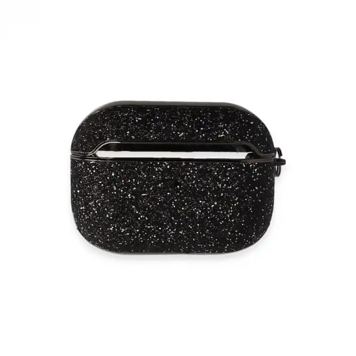 Airpods 3 (3.nesil) Spell Simli Kılıf - Siyah