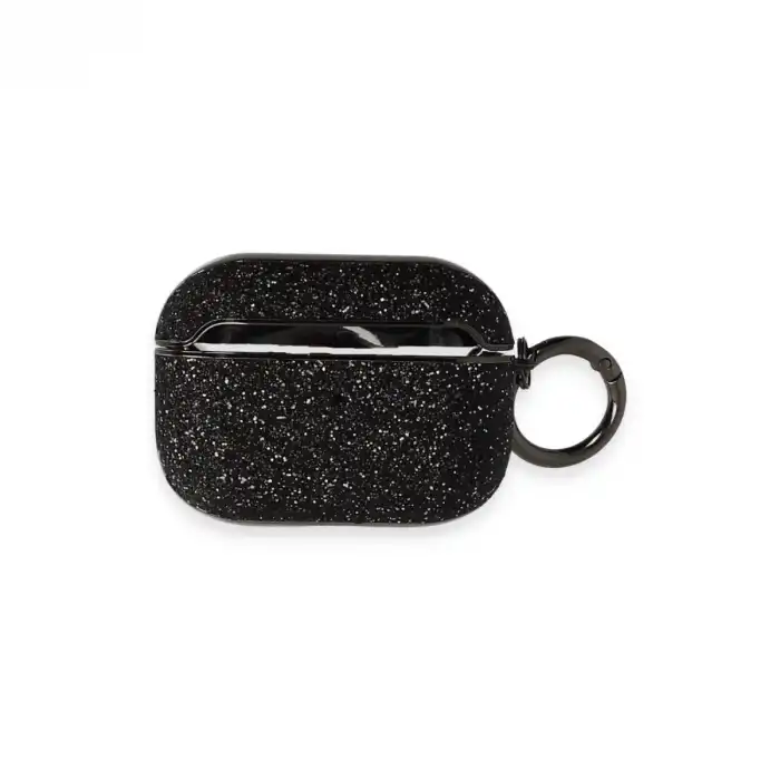 Airpods Pro 2 (2.nesil) Spell Simli Kılıf - Siyah