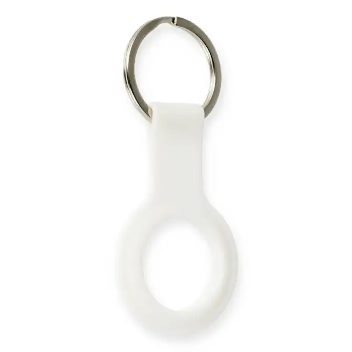 Airtag Silikon Kılıf - Beyaz