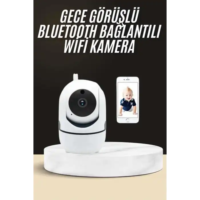 Akıllı Güvenlik Kamerası HD Görüntü Kalitesi Hareket Algılama Wifi Kamera Yeni Nesil