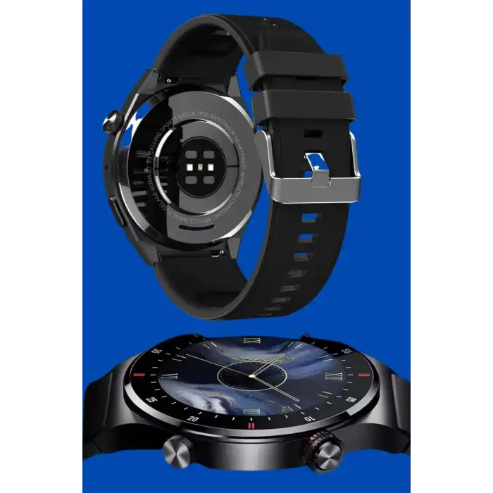 Akıllı Saat Amoled Ekran Bluetooth Bağlantılı Sesli Görüşme Nabız Ölçer