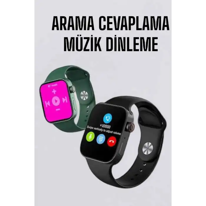 Akıllı Saat Amoled Ekran GPS ve Uyku Takibi Bluetooth Bağlantılı