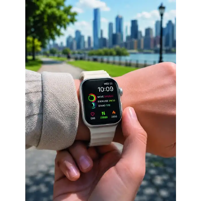 Akıllı Saat Bluetooth Arama Özellikli 7 Kordonlu Spor ve Günlük Kullanıma Uygun