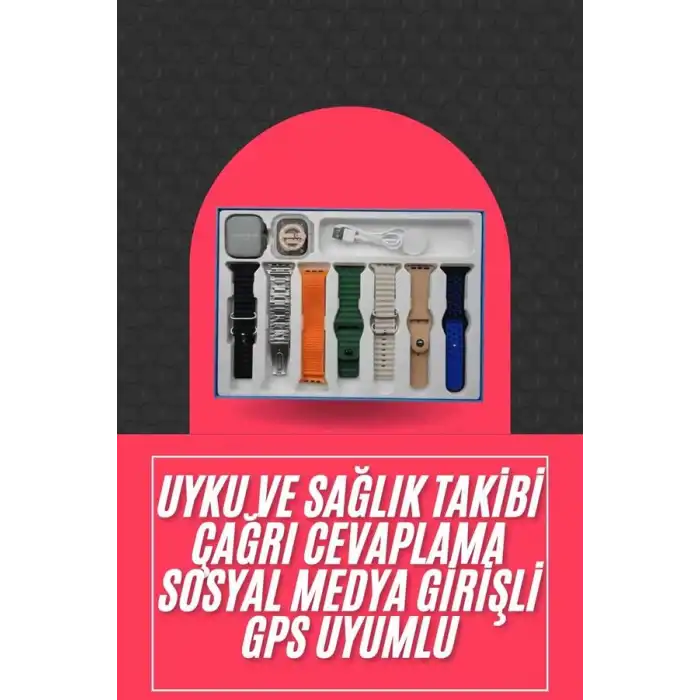 Akıllı Saat Unisex Akıllı Saat Çoklu Kordon Seçeneği Çelik Kordon Plastik Kordon