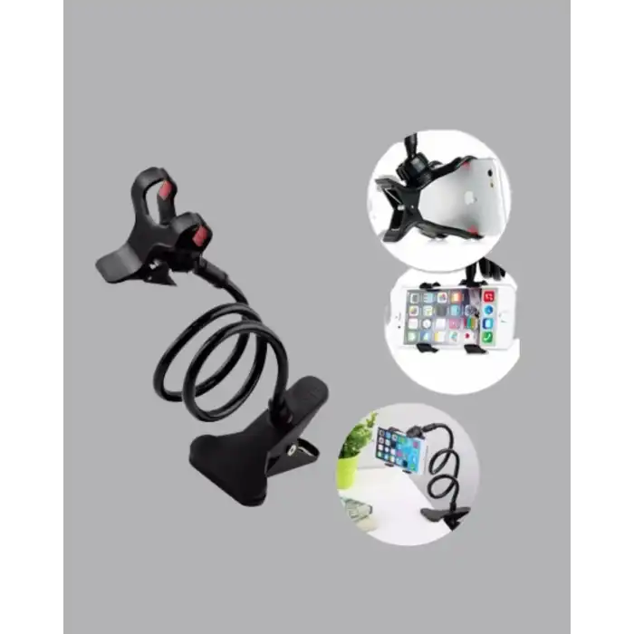 Akrobat Masaüstü Mandallı Telefon Tutucu 360 Derece Dönebilen