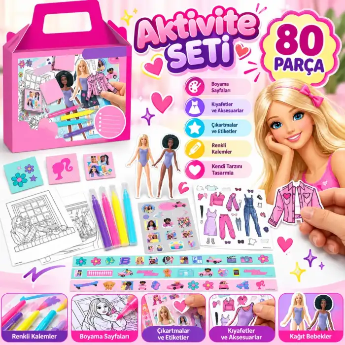 Aktivite Seti 80 Parça