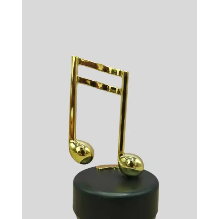 Altın Nota Figürlü Müzik Kutusu