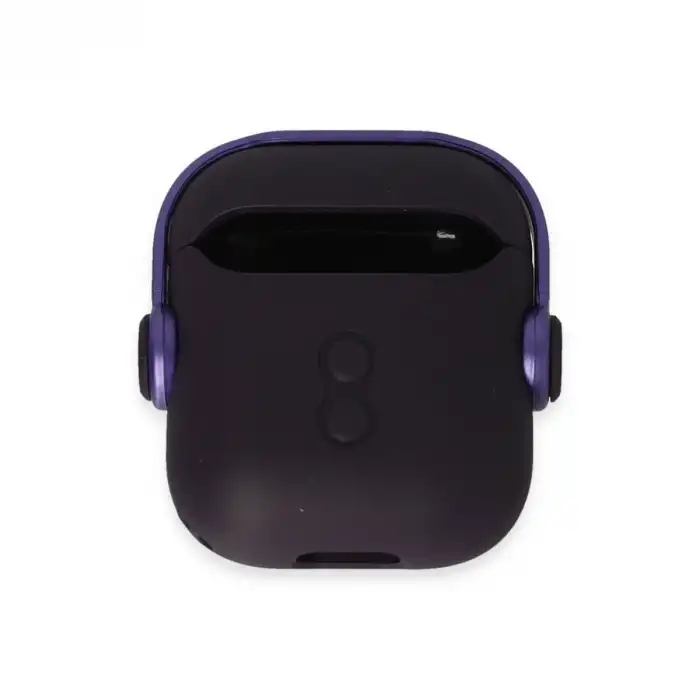 Apple Airpods 2 (2.nesil) Cool Kılıf - Derin Mor