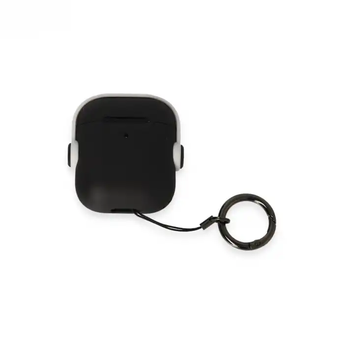 Apple Airpods 2 (2.nesil) Cool Kılıf - Siyah-beyaz