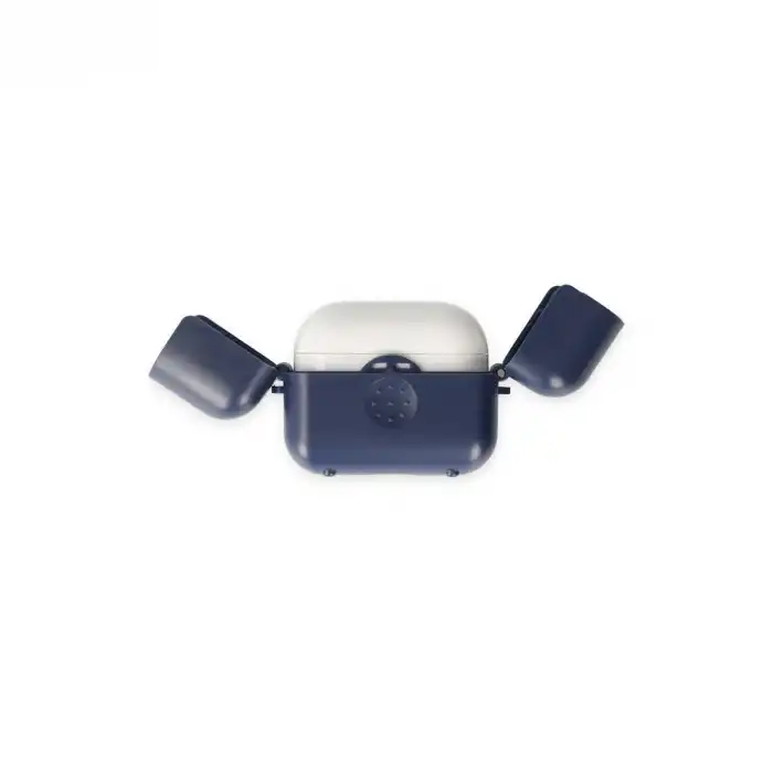 Apple Airpods 3 (3.nesil) Basmalı Kılıf - Lacivert